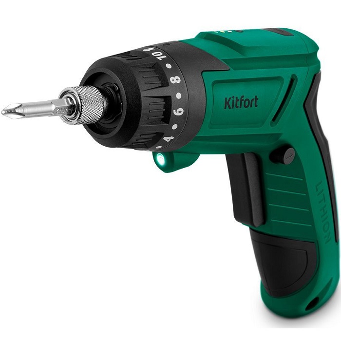 Аккумуляторная отвертка KITFORT КТ-4063