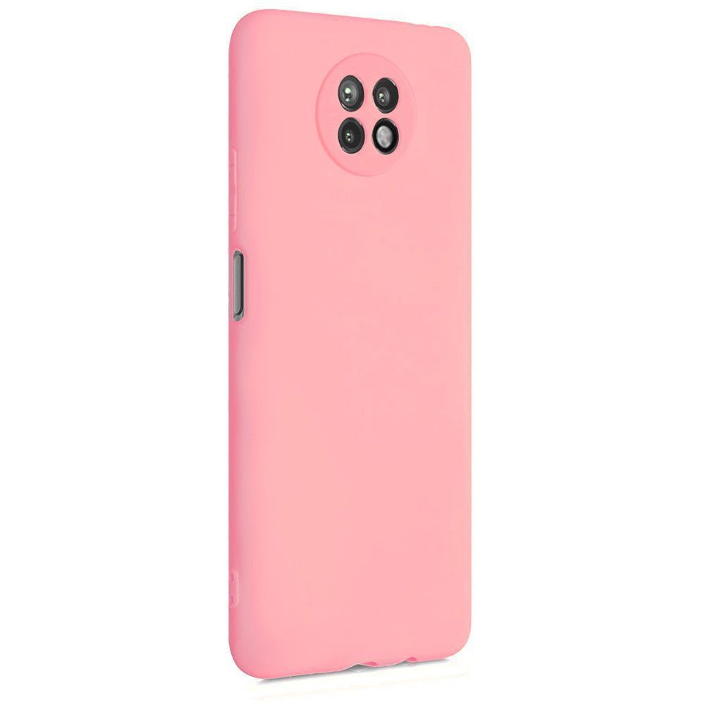 Силиконовый чехол NANO для Xiaomi Redmi Note 9T (Розовый)