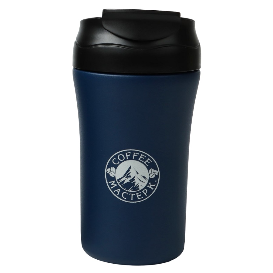 Термокружка, 400 мл, Coffee "Мастер К", синяя   9909157