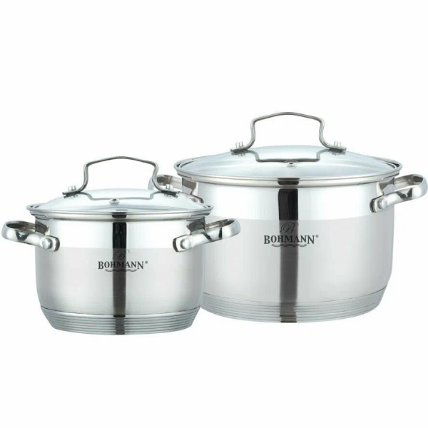 Набор посуды BOHMANN BH-1902 (4пр.)
