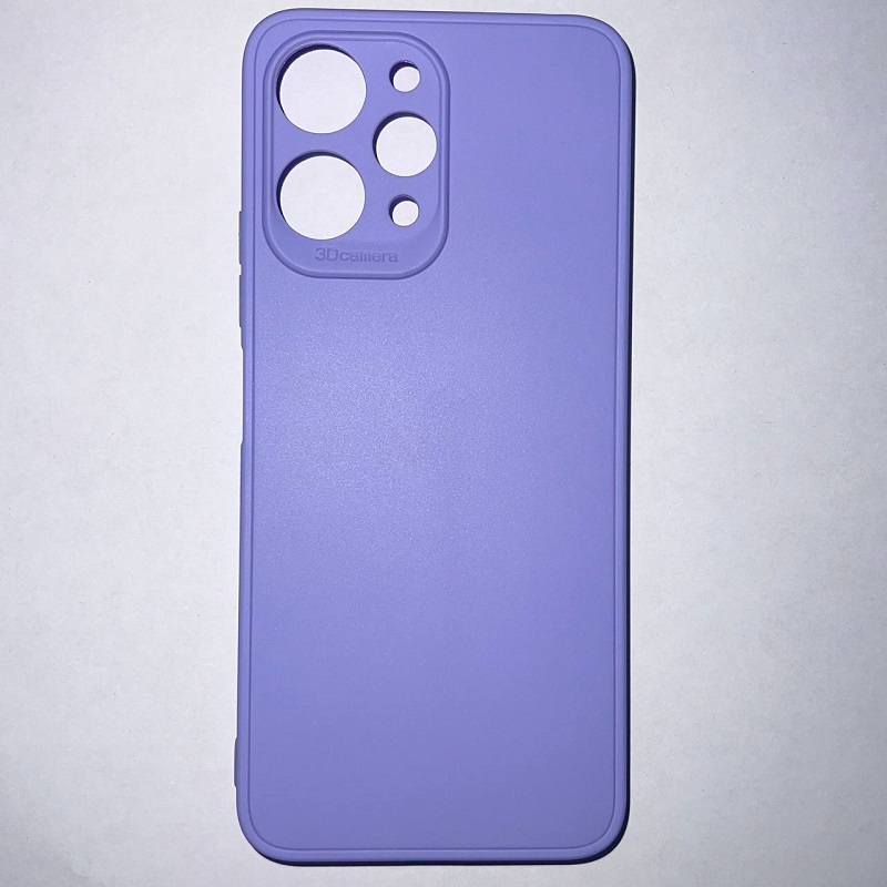 Задняя накладка Мобилис для Xiaomi Redmi 12, лавандовый , матовая с защитой камеры