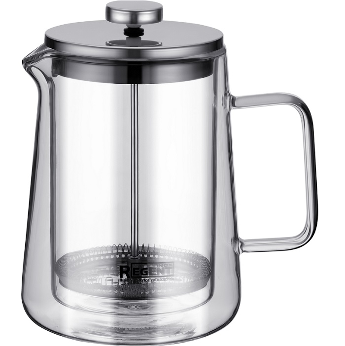 Френч-пресс 0,8л REGENT Linea FRANСO 93-FR-38-01-800 с двойными стенками