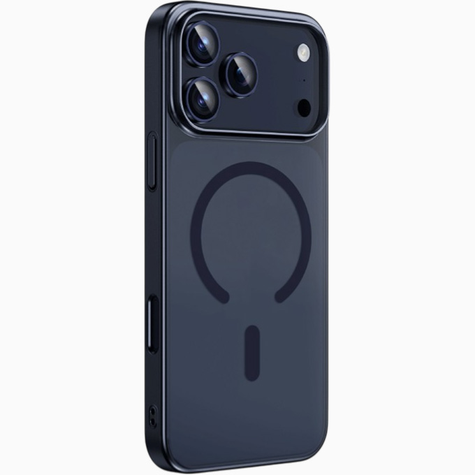Задняя накладка KEEPHONE SKIN GRIP MAGSAFE CASE для iPhone 17 PRO MAX BLUE
