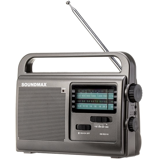 Радиоприемник SOUNDMAX SM-RD2110(темно-серый)