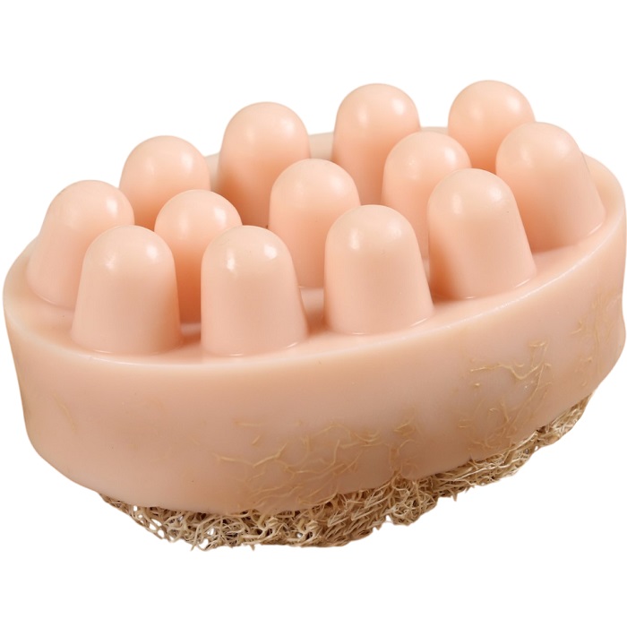 Мыло массажное с люффой "Ваниль" 100 г "Добропаровъ" бежевый 9361638