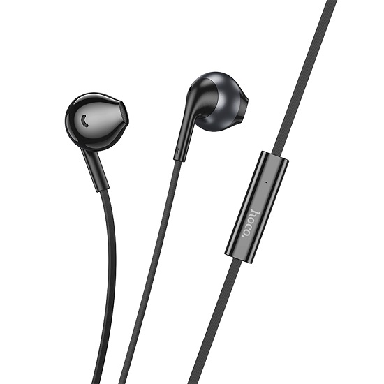 Наушники HOCO M115 Sagacious, чёрный, Lightning