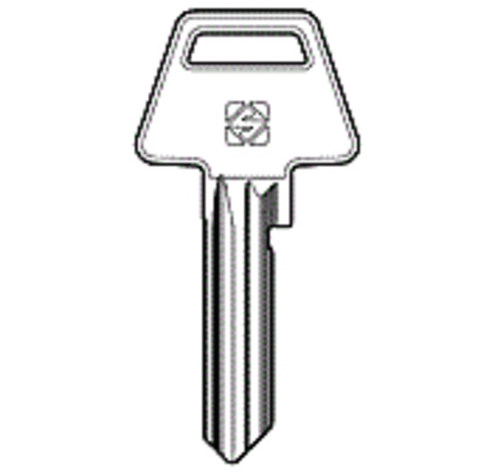 Заготовка ключа RU-9D_RU25_RUK29_RU53/RU27_x_x