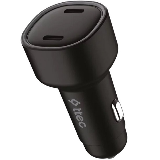 Авто ЗУ TTEC SmartCharger Duo PD 60W черный