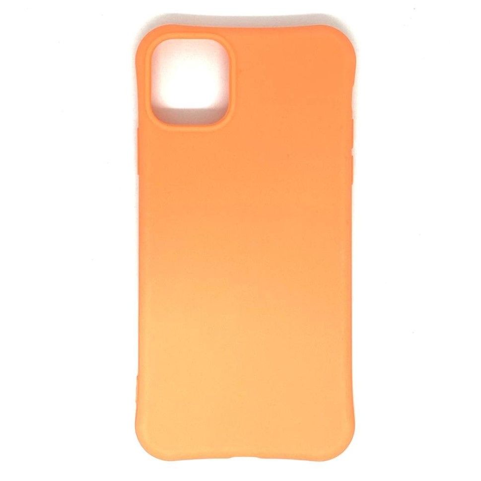 Задняя накладка ZIBELINO Soft Matte для iPhone 11 Pro Max (оранжевый)