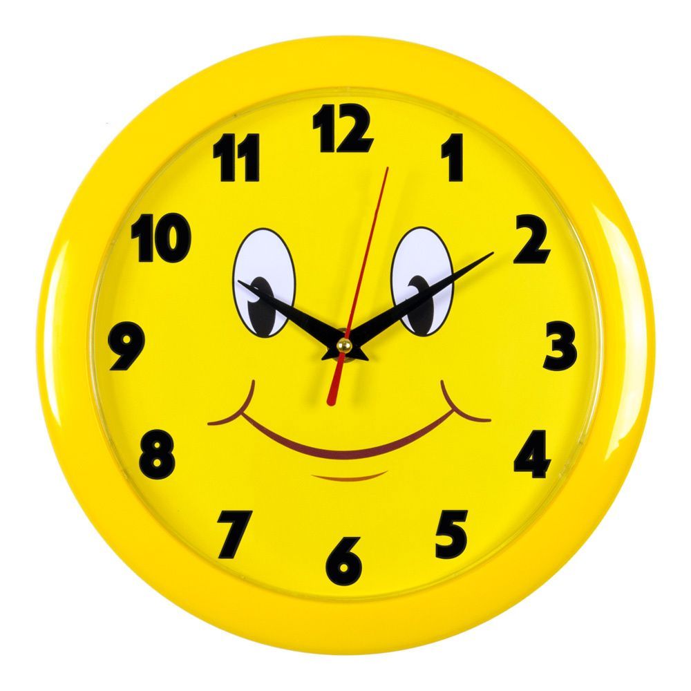 Часы настенные БЮРОКРАТ WALLC-R81P D23см желтый