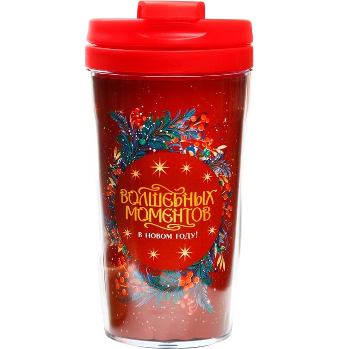 Чай новогодний «Волшебных моментов»,  20 гр., в термостакане 250 мл 10429617