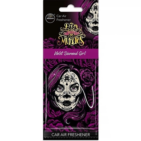 Ароматизатор AROMA Car Dia de Muertos Diamond Girl Violet