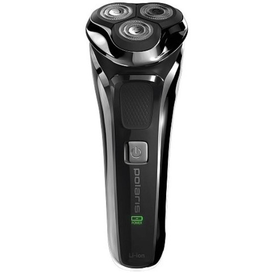 Электробритва POLARIS PMR 0305R wet&dry PRO 5 blades черный/хром