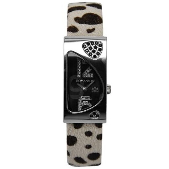 Наручные часы Romanson RL 6142Q LW(BK) Regina s.sapphire Swarovski