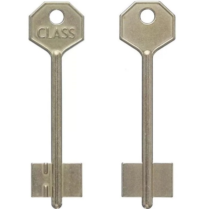 Заготовка ключа Класс-1 90*22*15,1 мм, лат., б/п