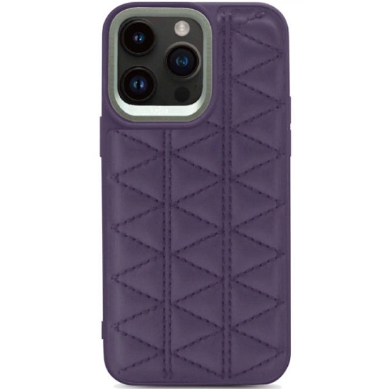 Силиконовый чехол KAJSA Protective Case Dale для iPhone 14 PRO MAX фиолетовый