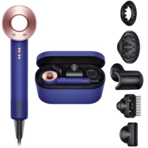 Фен Dyson Supersonic HD08 синий/розовый