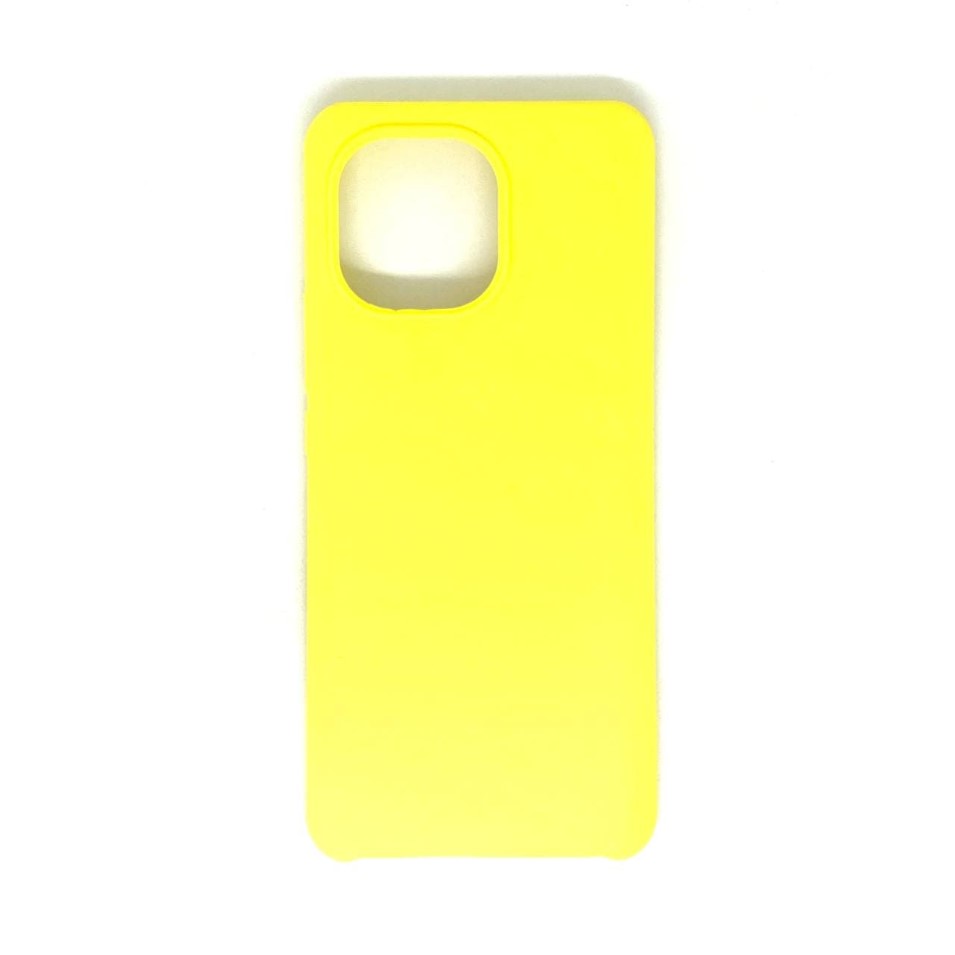 Задняя накладка ZIBELINO Soft Case для Xiaomi Mi 11 (желтый)