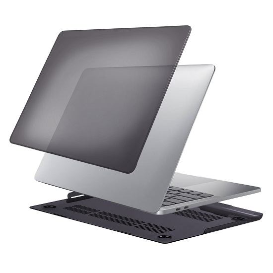 Чехол Mbook Pro 14 (2023/2021) кристалл черный (A2442/A2799/A2918 M3/A2992 M3)