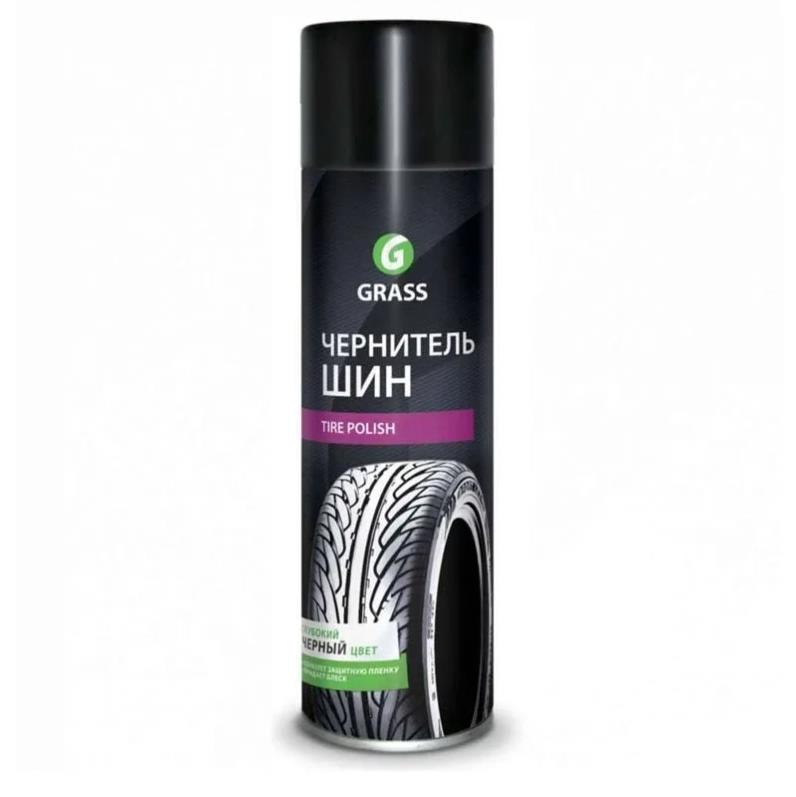 Чернитель шин GRASS Black rubber (аэрозоль) 650 мл