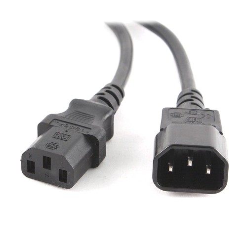 Кабель монитор-системный блок  1.8м IEС320 C13-C14, PC-189 220 вольт