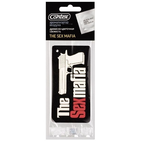 Ароматизатор CONTEX ЕЛКА THE SEX MAFIA аромат древесно-цветочной свежести