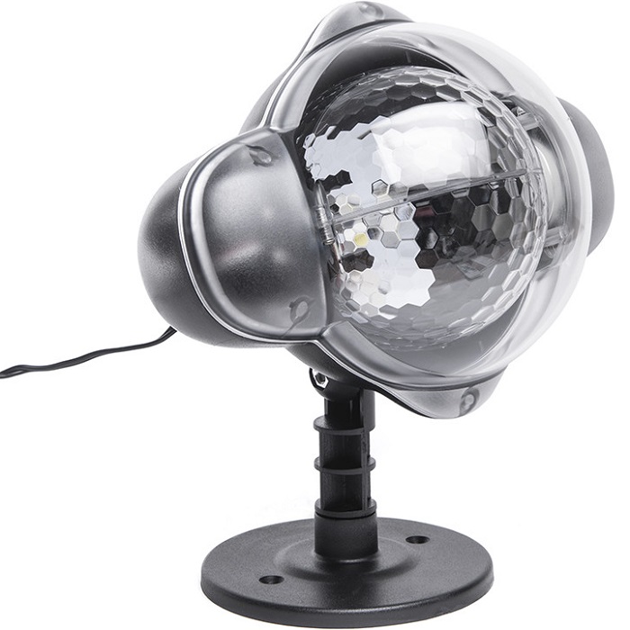 Светодиодная система В52 "SNOWFALL", 220В, на подставке, хол. белый, IP65, пульт, таймер, уличная