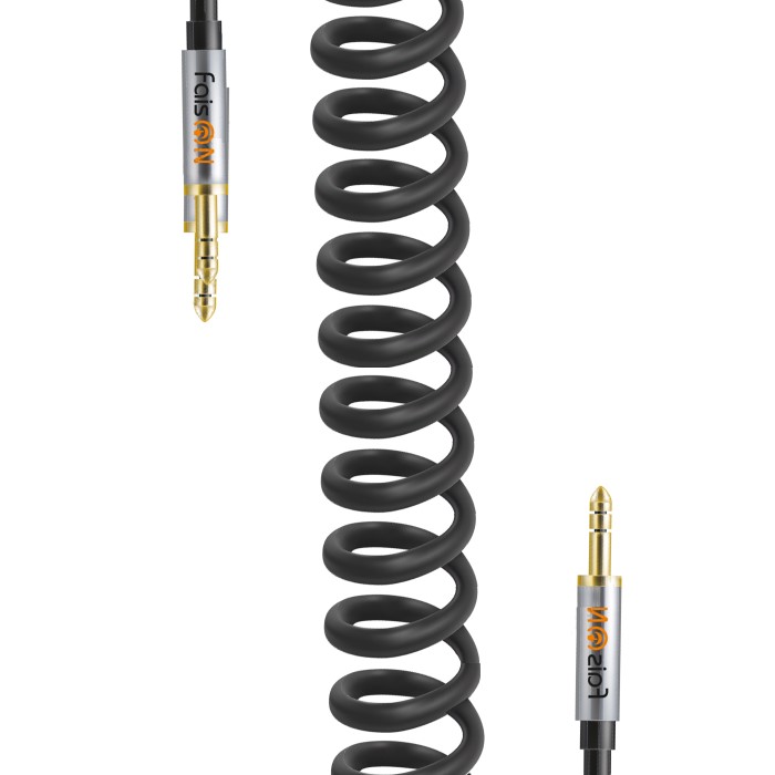 Кабель Jack 3.5 <--> Jack 3.5  1.0м FAISON FS-K-478, SONDER, чёрный