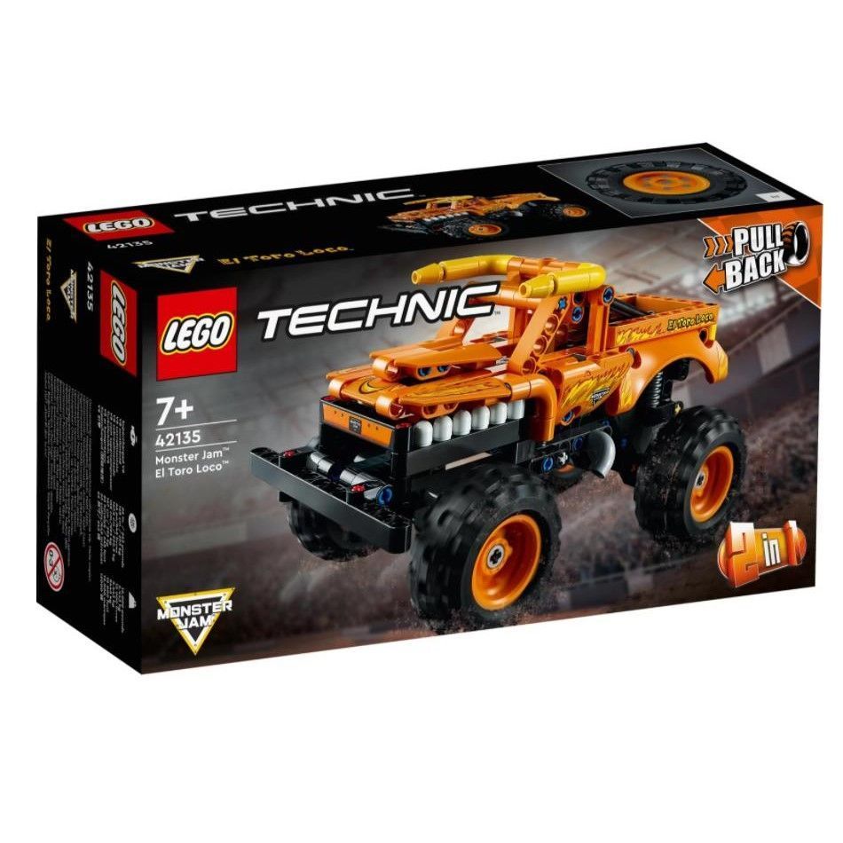Конструктор LEGO Technic 42135 Monster Jam™ El Toro Loco™ (Уценка)