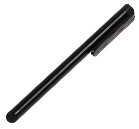 Стилус LuazON, для планшета и телефона, 10 см, тепловой, с креплением, чёрный    3916263