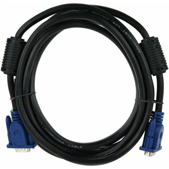 Кабель VGA <--> VGA  3.0м AOpen ACG341AD-3M, 2 фильтра