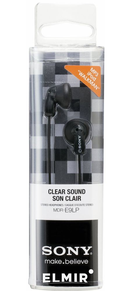 Наушники SONY MDR-E9LP/B черные