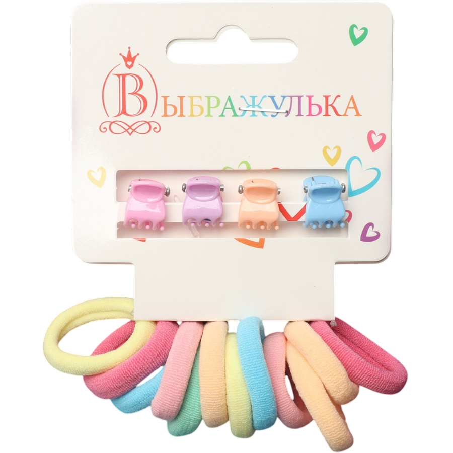 Набор для волос Выбражулька «Затейница колор» МИКС 10309407