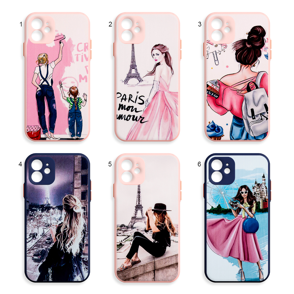 Задняя накладка HOCO для iPhone 12 с картинками