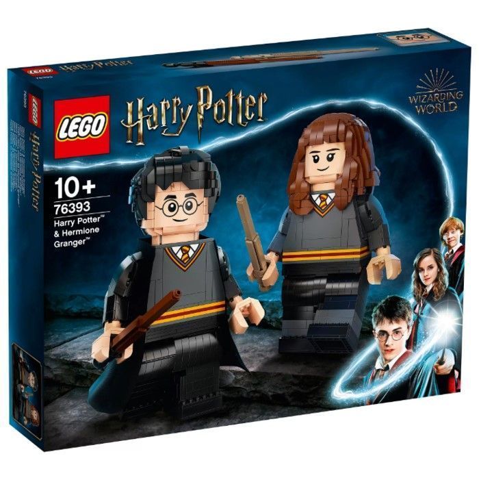 Конструктор LEGO Harry Potter 76393 Гарри Поттер и Гермиона Грейнджер УЦЕНКА 2