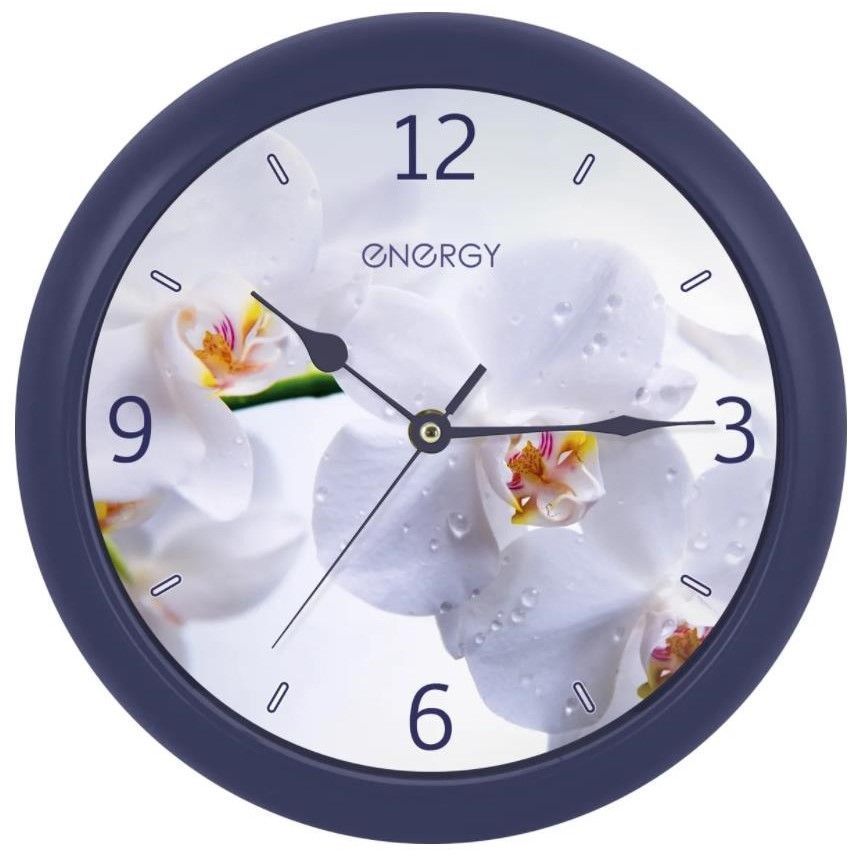 Часы настенные ENERGY ЕС-110 орхидея