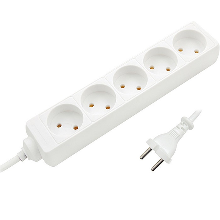 Сетевой удлинитель  5.0м СТАРТ S 3x5, 3 розетки, без заземления