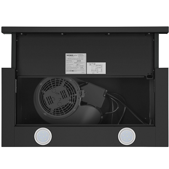 Вытяжка HOMSair FLAT 60 Glass черный