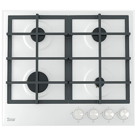 Варочная панель SVAR ТG4_750231F- 082S белая