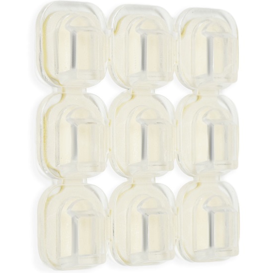 Держатель самоклеящийся для проводов и гирлянд ТУНДРА krep, 15х15 мм, 90 шт. 10501135