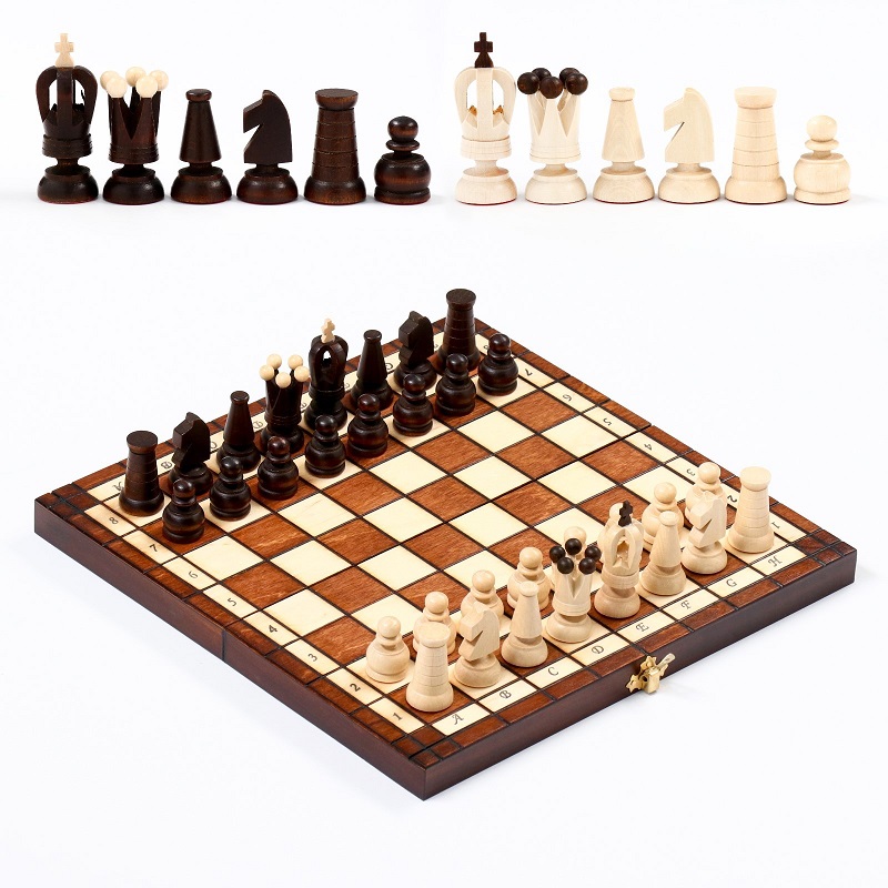 Шахматы "Королевские", 31 х 31 см, король h=6.5 см, пешка h-3 см 4963449
