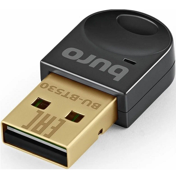 Адаптер Bluetooth BURO BU-BT530 5.3+EDR class 1.5 20м черный