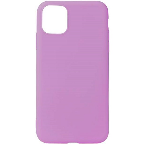 Силиконовый чехол СТР для iPhone 11 Pro сливовый, матовый (серия Colors)