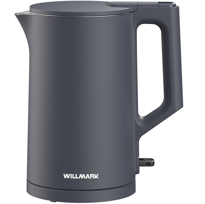 Чайник элэктрический WILLMARK WEK-1828PS серый
