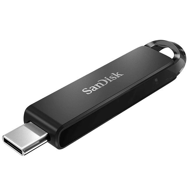 USB 256Gb SanDisk Ultra SDCZ460-256G-G46, чёрный