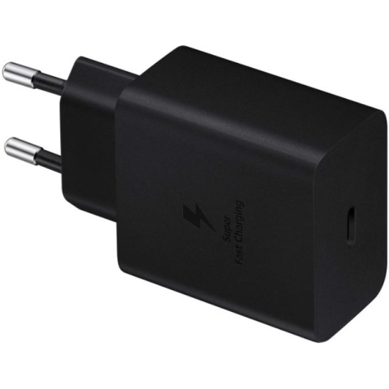 Сетевое ЗУ 1Type-C Samsung EP-T4510XBEGEU black, 45W