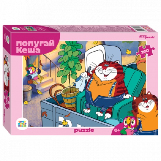 Пазлы 260 "Попугай Кеша (new)" УТМ01320916
