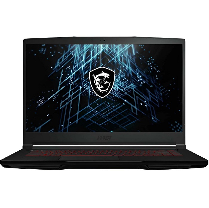 Ноутбук игровой 15.6" MSI GF63 Thin 12UC-1036XRU (Intel Core i5-12450H/ 16GB/ SSD 512GB/ RTX 3050/ DOS) (9S7-16R821-1036), black