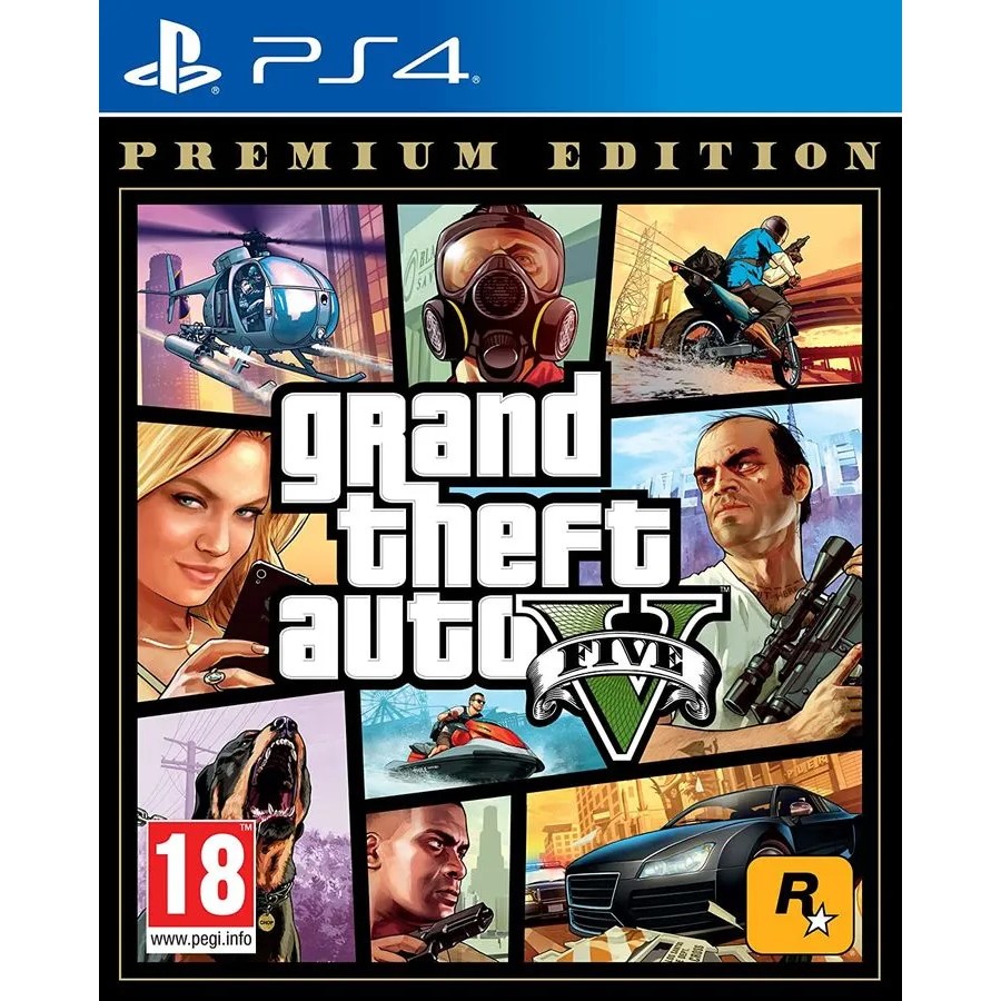 Grand Theft Auto V Premium Edition [PS4, русские субтитры]