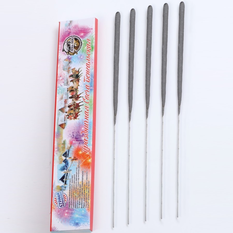 Бенгальские огни, 17 см, 5 штук, "Тройка лошадей", 30 сек 6626911